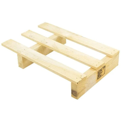 Palette d'affichage en bois – 600x400x107mm – Neuf, traité ISPM 15