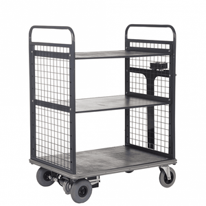 Electric Multishelf Platform Trolley 600kg - 1100mm High