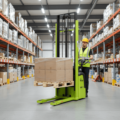 Electric Powered Stacker GX12 – 1200kg Capacity