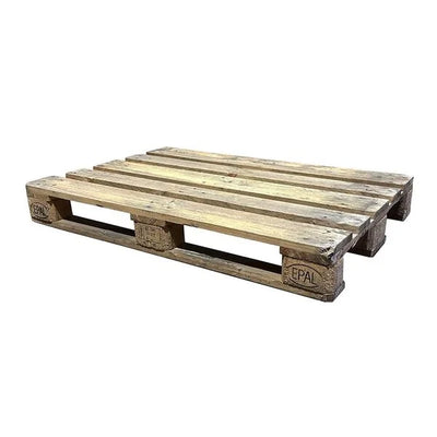 Palette en bois euro de grade B usagée – 1200x800x144mm – Fiable et robuste