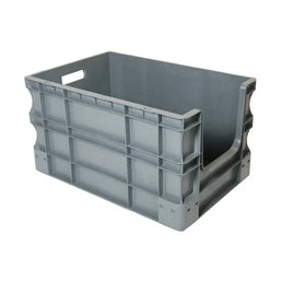 Euro Plastic Picking Box – 600x400x330mm – 65L – Grab Opening
