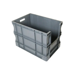 Boîte empilable en plastique Euro avec ouverture à prise – 600x400x430mm – 90L