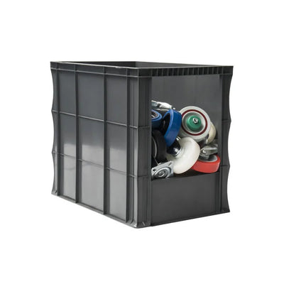 Euro Boîte Empilable en Plastique à Ouverture Frontal – 600x400x500mm – 100L