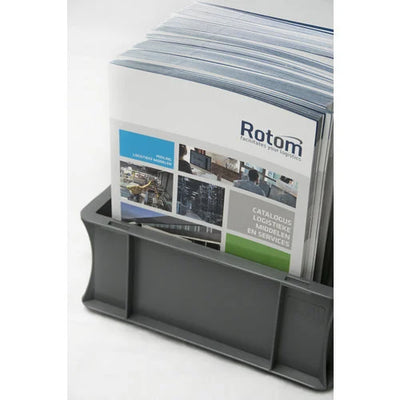 Boîte empilable Euro – 300x200x120mm – Capacité de 5L – Base renforcée