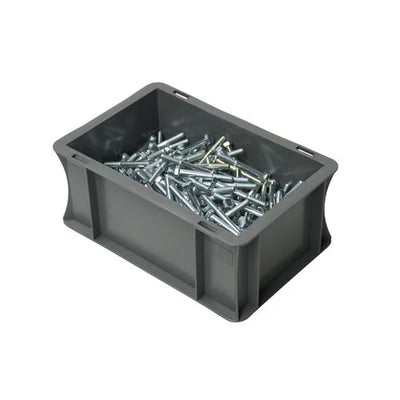 Boîte empilable Euro – 300x200x120mm – Capacité de 5L – Base renforcée