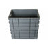 Boîte empilable en plastique Euro – 600x400x290mm – 55L – Base renforcée