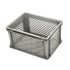 Euro Plastic Stacking Crate – 400x300x220mm – Capacité 20L – Base et côtés perforés
