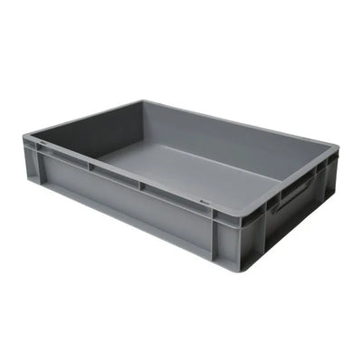 Plateau empilable en plastique Euro – 600x400x120mm – Capacité de 20L