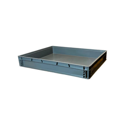 Plateau empilable en plastique Euro – 800x600x120mm – 45L