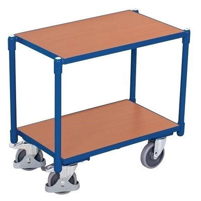 Système Euro Roller – 675x415x635mm – 2 étagères – Capacité de charge de 250kg – Bleu RAL 5010