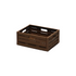 Caisse pliante avec aspect bois – 400x300x163mm – Légère et durable