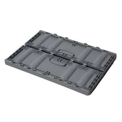 Caisse en plastique pliable – 600x400x221mm – 40L – Côtés et base fermés