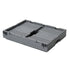 Caisse en plastique pliable avec couvercle – 396x297x214mm – 18L – Côtés et base fermés