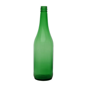 750ml Green Sloping Neck Glass Mineral Water Bottle – Pallet of 812