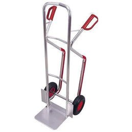 Chariot à main en aluminium – 570x615x1300mm – Capacité de 200kg, pneus pneumatiques