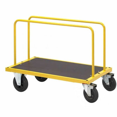 Heavy Duty Adjustable Board & Panel Platform Trolley, 500kg Capacity with Braked Wheels