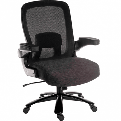 Heavy Duty Mesh Back Operator Chair, Adjustable Lumbar Support, 35 Stone Capacity
