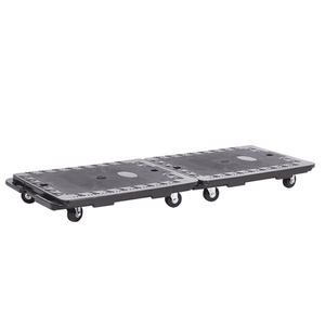 Interconnecting Plastic Dolly 2 Pack, 150kg Capacity Modular Platform Dollies