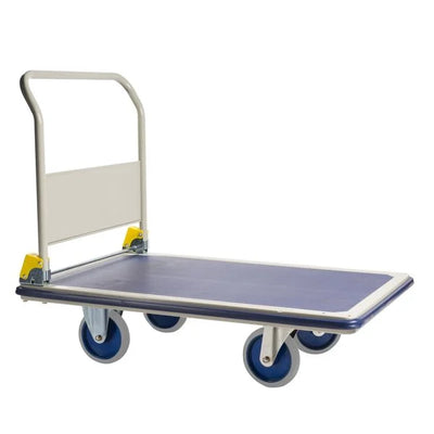 Chariot de plateforme – 1240x790x1220mm – Poignée de poussée pliable – Capacité de 500kg