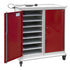 Narrow Aisle Laptop & Device Charging Trolley Steel Locker with Cam Key Lock