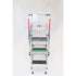 Chariot de prélèvement de commandes - 1600x640x1800mm - Marches pliantes - Capacité de 450kg