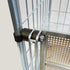 Chariot de prélèvement de commandes - 900x640x1800mm - Étagères pliantes - Capacité de 450kg