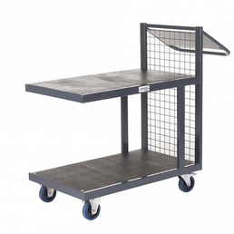 Order Picking Trolley with Mesh Back 300kg