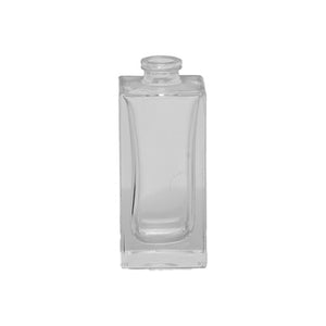 30ml Square Clear Glass Bottle – White Flint Cosmetic & Diffuser Bottle