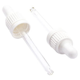 50ml White Tamper Evident Pipette – Dropper Assembly