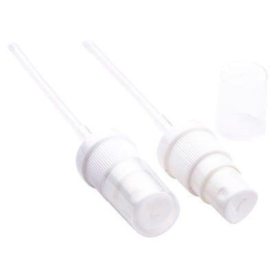 18/410 White Stepped Collar Sprayer Pump – 85mm Dip Tube