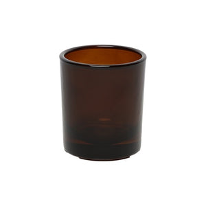 7cl Amber Sprayed Candle Glass – 70ml Candle Jar