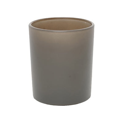 20cl Flat-Based Candle Glass – Matte Grey – 200ml Candle Jar