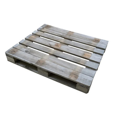 Palette en bois usagée – 1200x1000mm – Capacité de 1500kg – Résistante