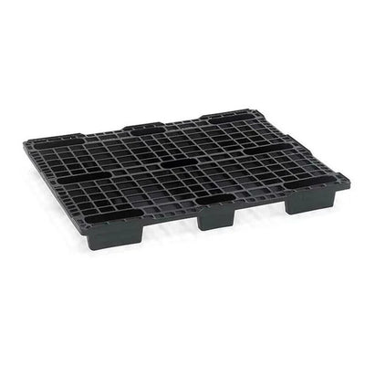 Palette en plastique légère et empilable – 1200x1000x125mm – Plateforme ouverte, plastique recyclé