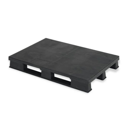 Palette en plastique avec plateau fermé et sans rebord - 1200x1000x150mm