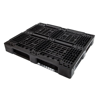 Palette en plastique – 1200x1000x150mm – Plateforme ouverte avec bord surélevé, HDPE recyclé