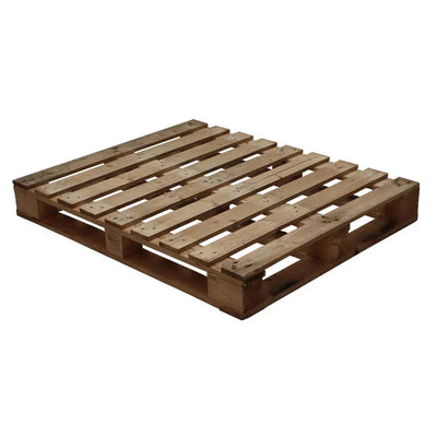 Palette en bois usagée – 1200x1000x160mm – Base périmétrique – Capacité de 750kg