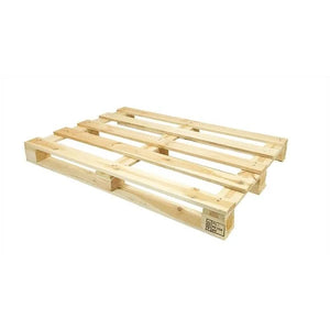 Palette en bois légère à sens unique – 1200x800x120mm – Traitée ISPM 15