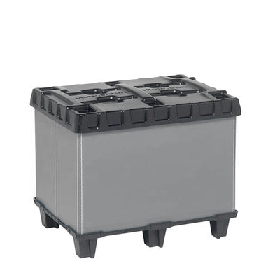 Boîte Palette Pliable – 820x620x635mm – 201L – Résistante avec Murs Épais