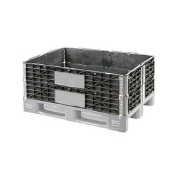 Plastic Pallet Collar – 1200x800x200mm – 6 Hinges – Foldable PE Plastic