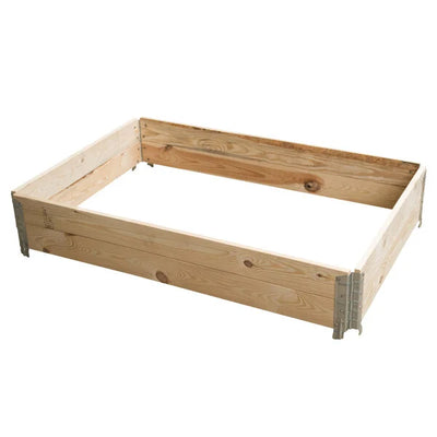 Collier de Palette en Bois – 1200x800mm – Neuf – 2 Planches par Côté – Pliable avec Charnières Galvanisées – Traité ISPM-15