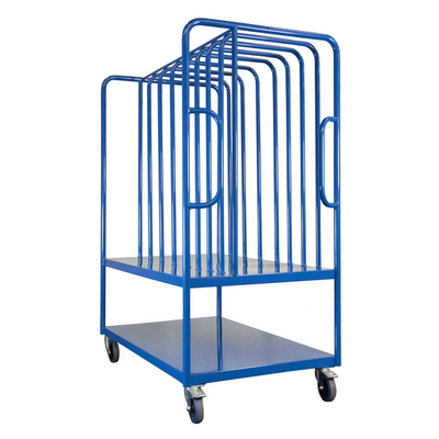 Conteneur à roulettes pour réparation de palettes – 1342x800x1711mm – Ajustement personnalisé pour les planches EPAL