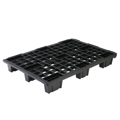 Palette en plastique – 1200x800x153mm – Plateforme ouverte – Empilable – HDPE – Capacité de 1000kg