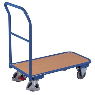 Chariot de plateforme – 950x450x945mm – Poignée de poussée – Légère – Capacité de 200kg