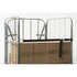 Conteneur à roulettes à 2 faces – 810x720x1620mm, Galvanisé avec base en plastique, Capacité de 500kg