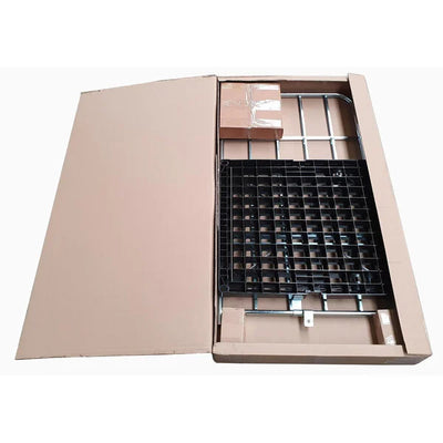 Conteneur à roulettes à 2 faces avec portes d'insertion – 815x724x1530mm Flatpack, capacité de 500kg