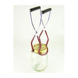 Stainless Steel Empty Jar Lifting Tongs with Rubber Coated Grip