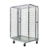 Conteneur à roulettes anti-vol – 1200x800x1800mm, cadre en A empilable avec portes verrouillables