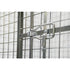 Conteneur à roulettes anti-vol – 1200x800x1870mm, démontable avec base en métal