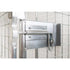 Conteneur à roulettes anti-vol – 800x710x1800mm, démontable avec base en métal et portes à enficher